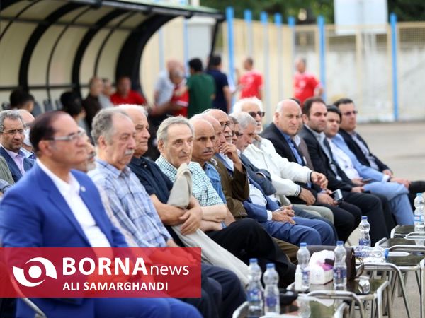 افتتاح چمن طبیعی و سکوی تماشاگران ورزشگاه شهید عضدی رشت