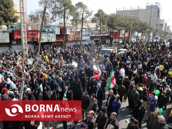 راهپیمایی 22 بهمن شهرستان بهارستان