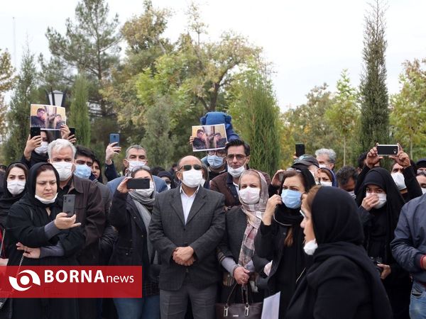 سوگواران خسرو آواز ایران در مشهد