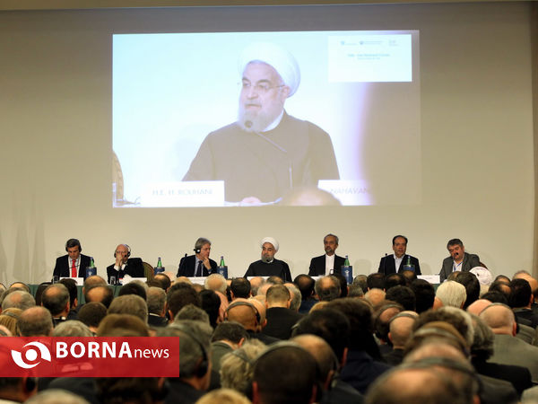 رییس جمهوری در نشست تجاری ایران و ایتالیا