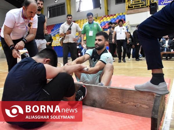 مسابقات چوب کشی در گرگان