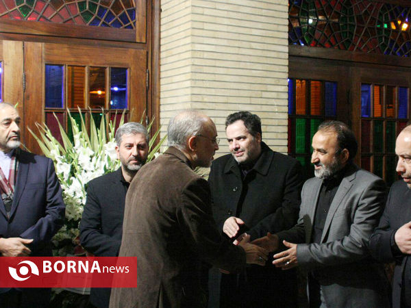 مراسم ختم برادر دکتر انتظامی در مسجد نور