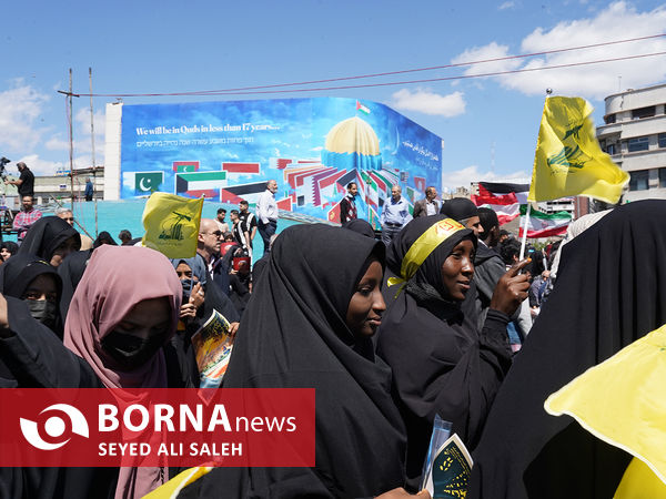 راهپیمایی روز جهانی قدس در تهران