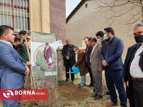 مراسم روز درختکاری جامعه ورزش آذربایجان‌غربی با حضور مازیار ناظمی