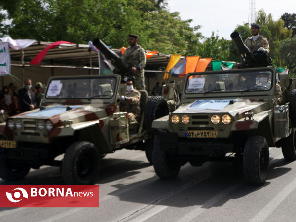 گرامیداشت روز ارتش در شیراز