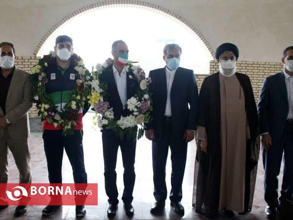 مراسم استقبال از ورزشکاران انزلیچی مقام آور پارالمپیک در بندرانزلی