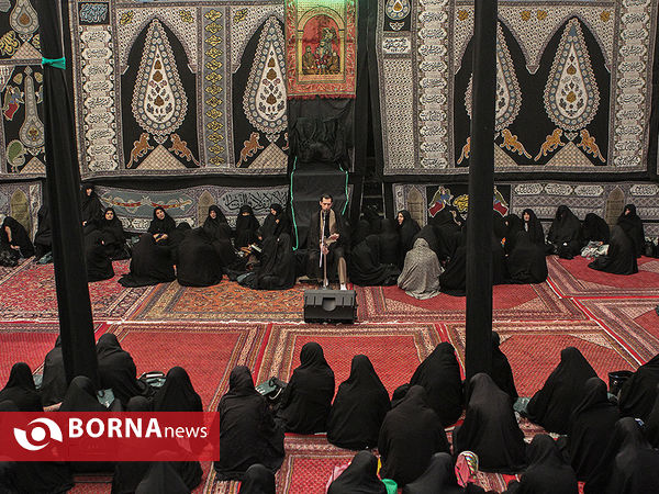 عزاداری ایام فاطمیه در حسینیه سادات اخوی