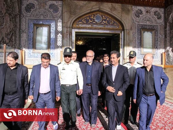 تجدید بیعت شهردار جدید شیراز باشهدا