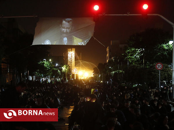 مراسم احیای شب قدر در میدان امام حسین تهران