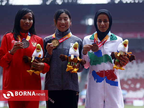 مدال های تیم ایران در روز چهارم رقابتهای دو و میدانی بازیهای پاراآسیایی جاکارتا ۲۰۱۸