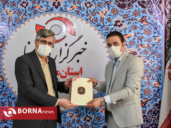 بازدید مدیرکل تعاون،کارو رفاه اجتماعی از دفتر خبرگزاری برنا در استان مرکزی