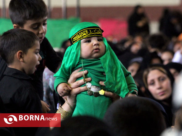 همایش شیرخوارگان حسینی در زرقان فارس