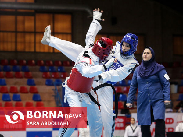 مسابقات تكواندو دختران