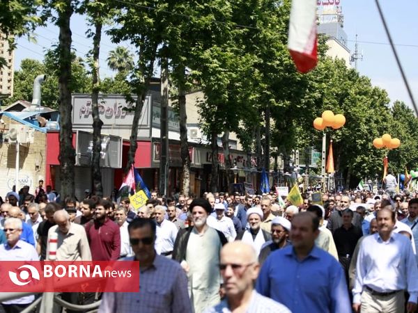 راهپیمایی روز قدس در رشت