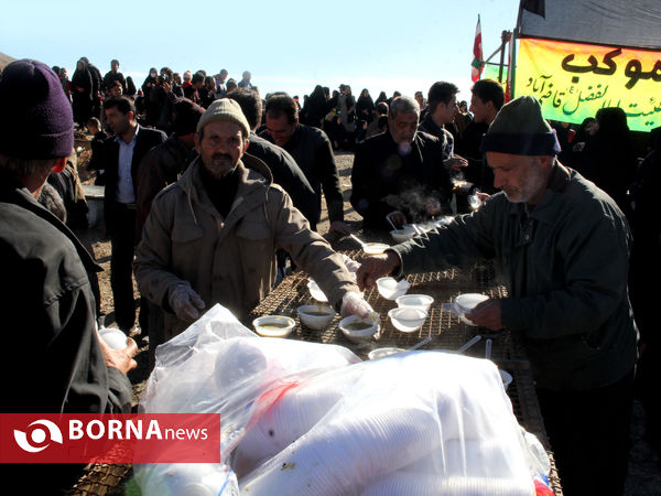 بزرگترین گردهمایی عزاداران رضوی فارس در شهرستان بوانات