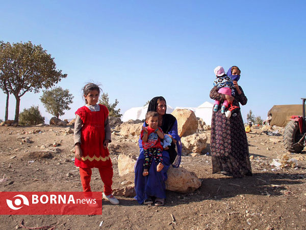 روستای بزميران در پنجمین روز بعد از زلزله