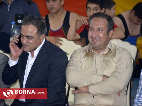 مسابقات كشتى آزاد نونهالان در شهرستان شهریار