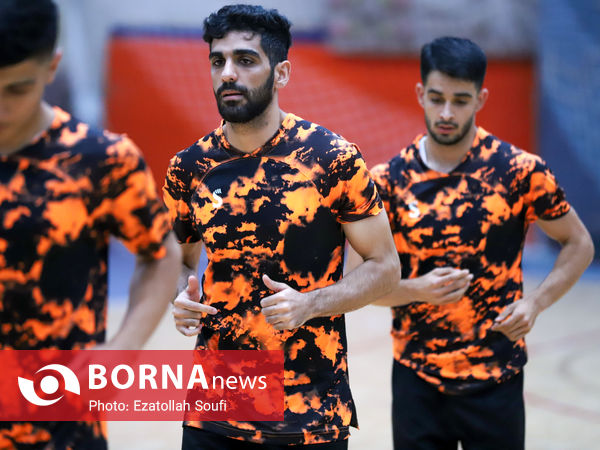 تمرینات پیش فصل تیم فوتسال آلومینیوم