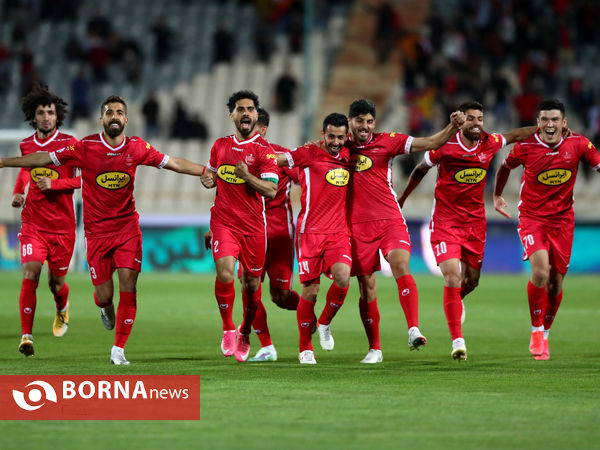 دیدار تیم های فوتبال پرسپولیس - آلومینیوم