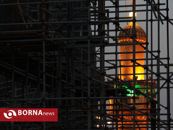 نجف - ساخت صحن حضرت زهرا و ترمیم گنبد حرم امام علی (ع)