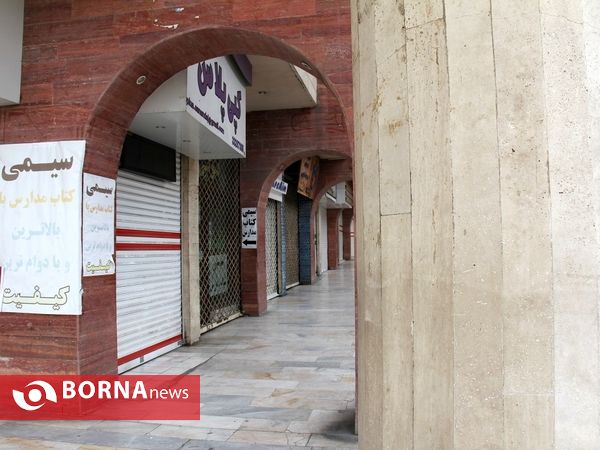 اجرای محدویت های کرونایی در سنندج