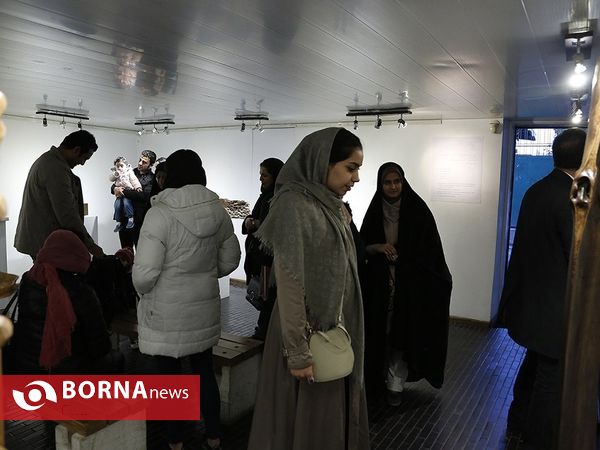 افتتاح نمایشگاه «اندر میانم پیچ پیچ»