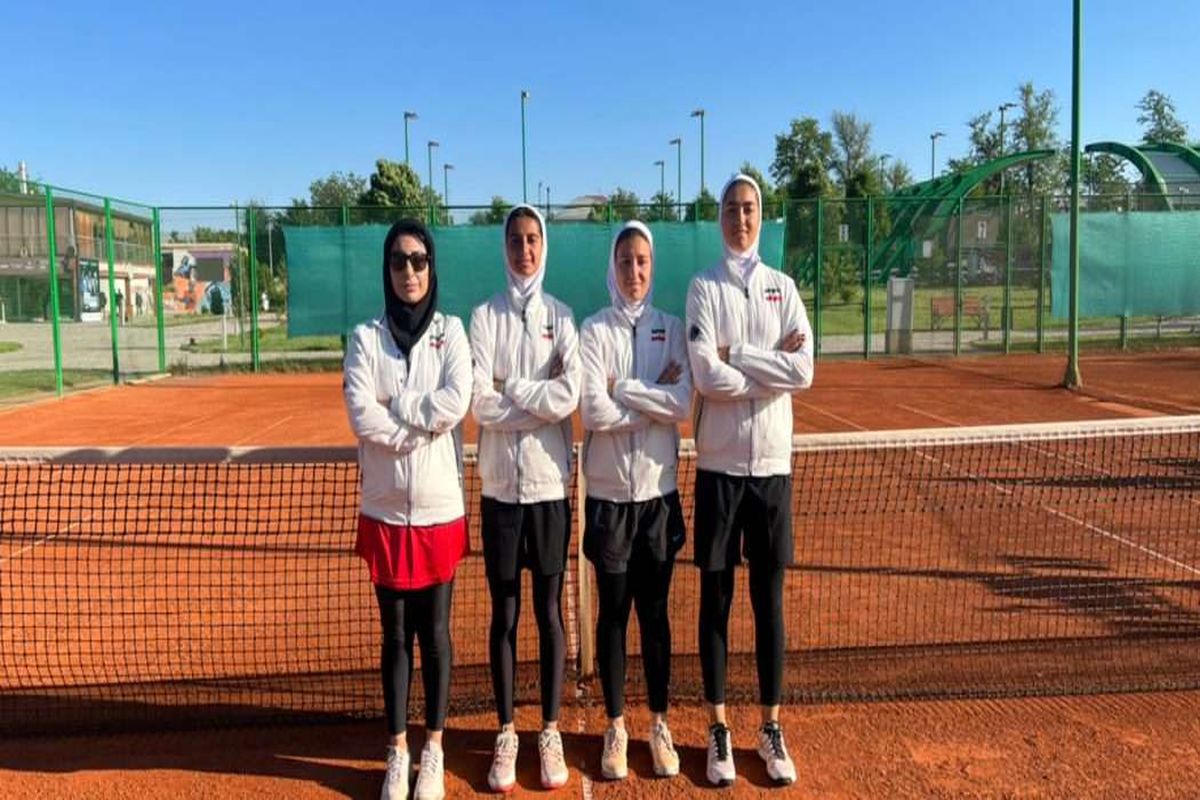 برتری قزاقستان برابر ایران در رقابت های تنیس بیلی جین کینگ کاپ