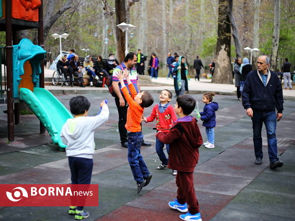 ١٣ فروردین روز طبیعت در بوستان های تهران