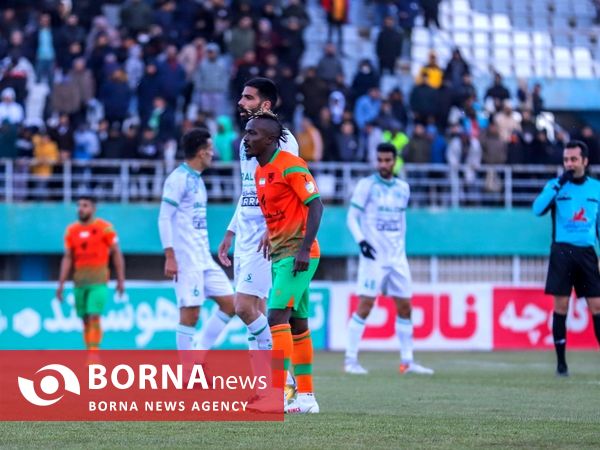 دیدار تیم های فوتبال آلومینیوم - مس