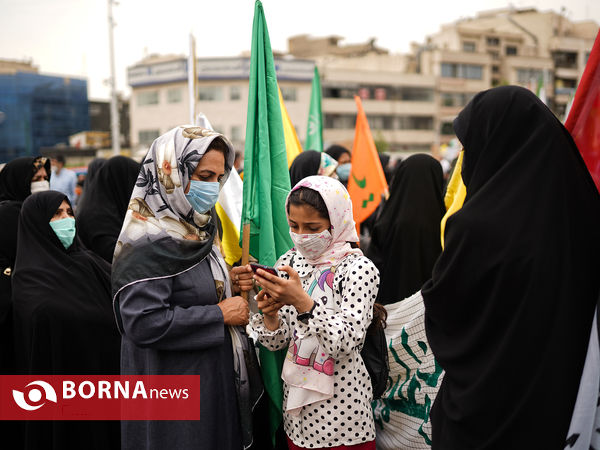 راهپیمایی روز قدس در تهران