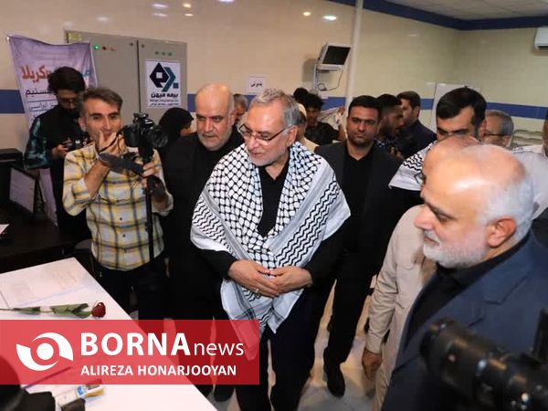 سفر وزیر بهداشت به مرز شلمچه