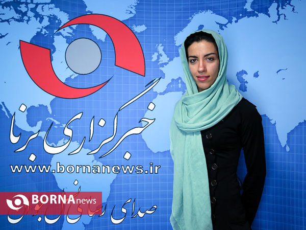 حضور فرانک پرتوآذر "رکاب زن کوهستان" در خبرگزاری برنا