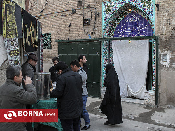 عزاداری ایام فاطمیه در حسینیه سادات اخوی