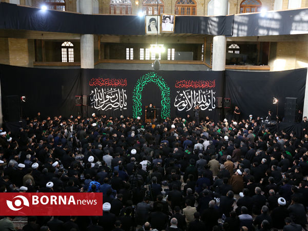 دسته عزای شهادت حضرت علی(ع) در شهر مشهد