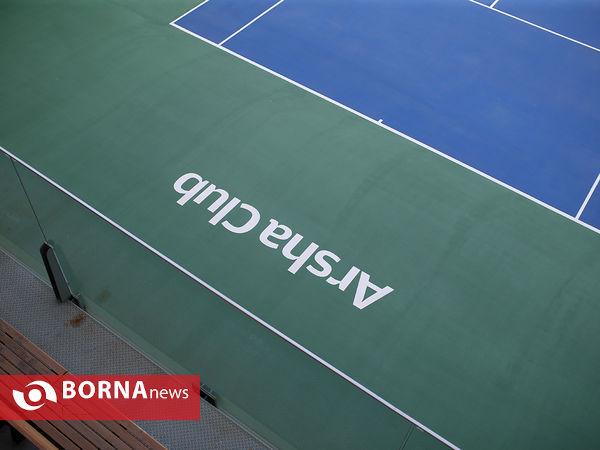 بازدید وزیر ورزش و جوانان از باشگاه تنیس آرشا