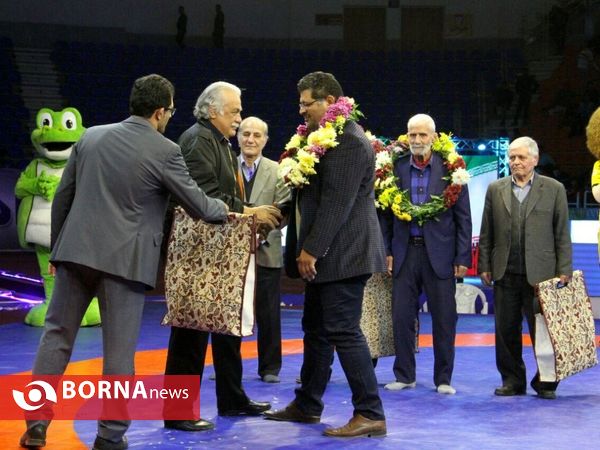 اختتامیه مسابقات کشتی فرنگی جام باشگاه های جهان
