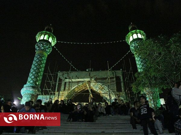 احیاء شب ۲۱ رمضان در امامزاده پنج تن لویزان