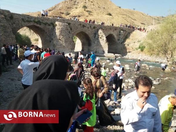 پاکداشت طبیعت حاشیه رودخانه جاجرود
