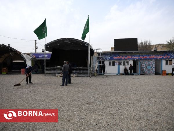 آماده سازی موکب های انتظار در قم