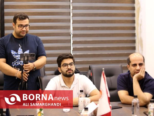نشست خبری رییس هیات بسکتبال استان گیلان با اصحاب رسانه