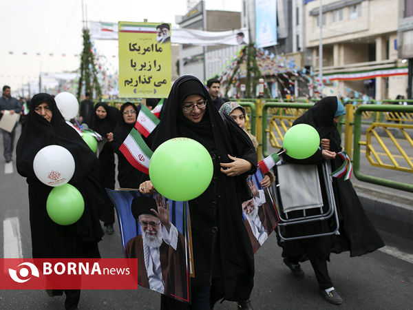 راهپیمایی ۲۲ بهمن در تهران - ۴