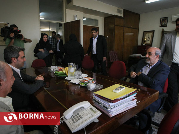 بازدید وزیر ورزش و جوانان از موسسه خبر