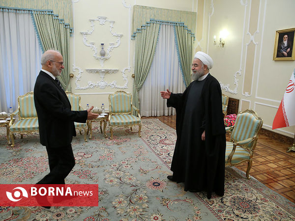 دیدار رییس جمهوری با وزیر امور خارجه عراق