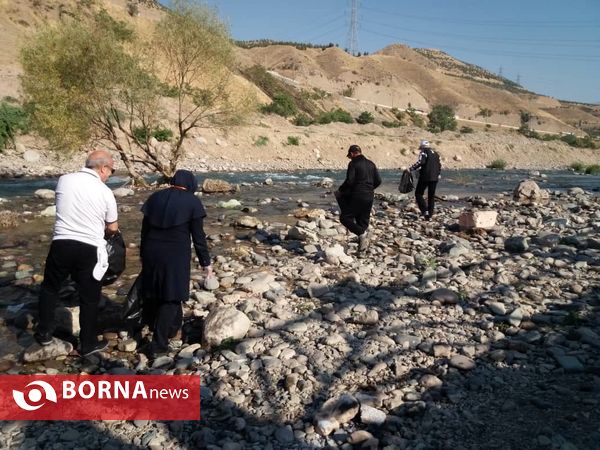 پاکداشت طبیعت حاشیه رودخانه جاجرود