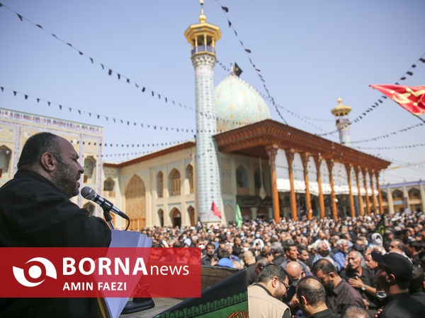 پیاده روی جاماندگان اربعین حسینی در شیراز