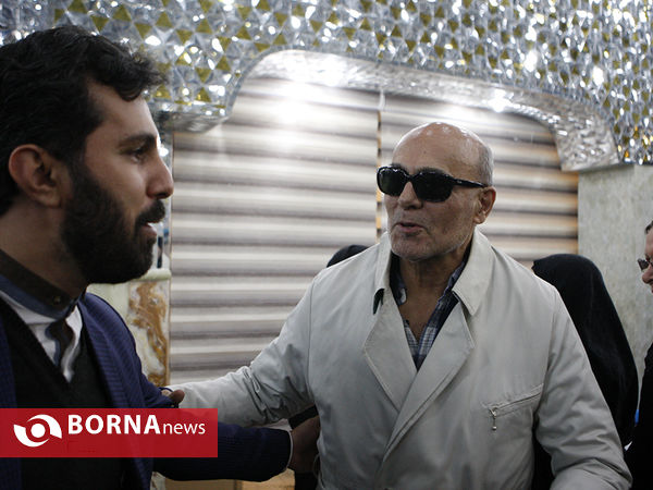 مراسم یادبود شهدا در امامزاده صالح