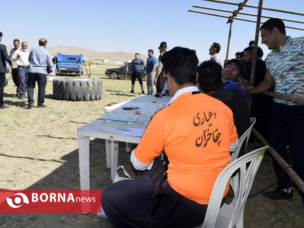 چهارمین دوره مسابقات قویترین مردان سنجابی