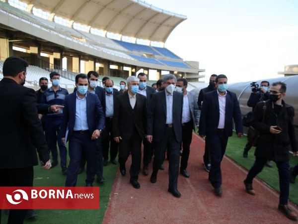 بازدید وزیر ورزش و جوانان از ورزشگاه پارس شیراز