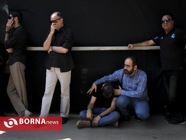 تشییع پیکر مهدی شادمانی