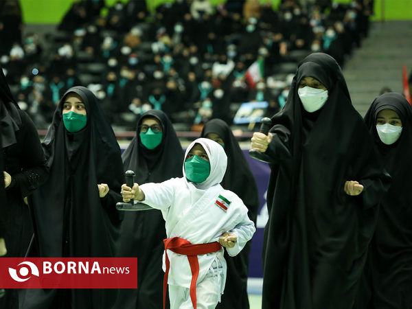 اجتماع دختران حاج قاسم - ورزشگاه ۱۲هزار نفری آزادی